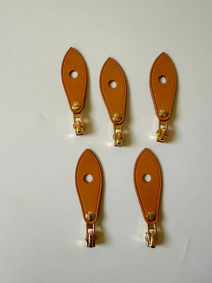 Classic Genuine Leather LV #5 Zipper Head For Handmade Bag Handicraft Goods