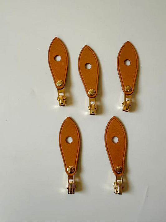 Classic Genuine Leather LV #5 Zipper Head For Handmade Bag Handicraft Goods