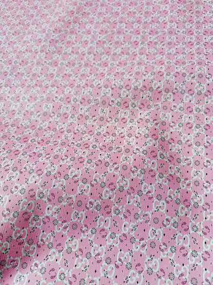 Fashion Gucci With Bandana Design Leather Fabric For Handmade Sneaker,Upholstery Goods