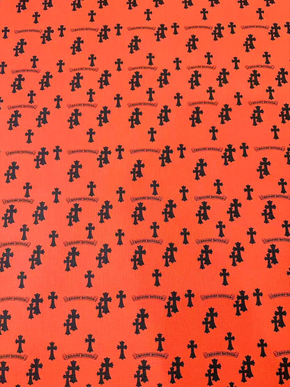 Craft Chrome Hearts Leather Fabric For Handmade Sneaker,DIY Car ,Upholstery Goods
