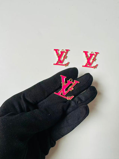 Fashion 2.5CM Size LV Pendant For DIY Handmade Goods