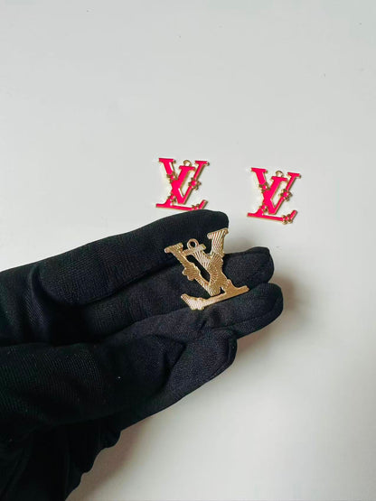 Fashion 2.5CM Size LV Pendant For DIY Handmade Goods