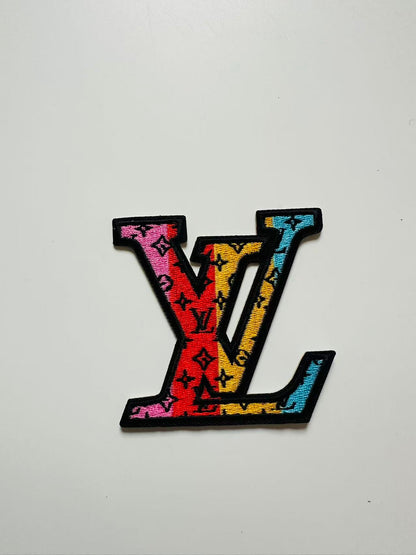 Craft Embroidery LV Jacquard Patches For Customized Apparel