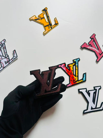 Craft Embroidery LV Jacquard Patches For Customized Apparel