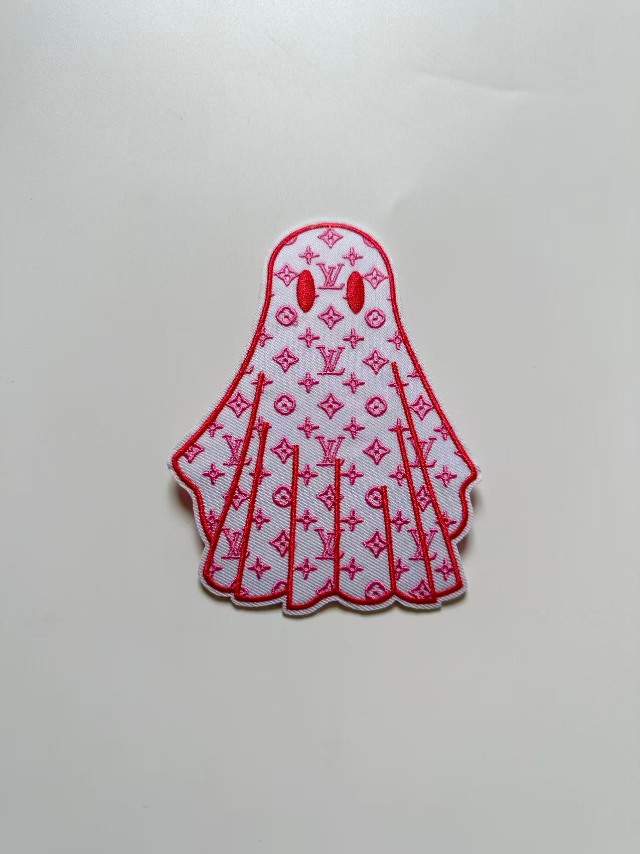 Craft Embroidery LV Halloween Jacquard Patches For Customized Clothing