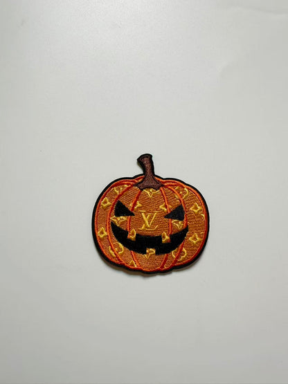 Craft Embroidery LV Halloween Jacquard Patches For Customized Clothing