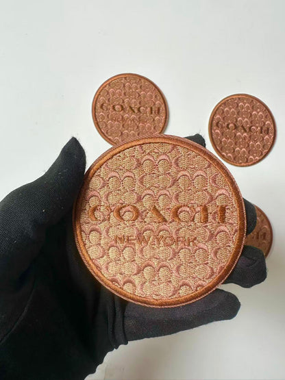 Craft Embroidery Coach Jacquard Patches For Customized Clothing