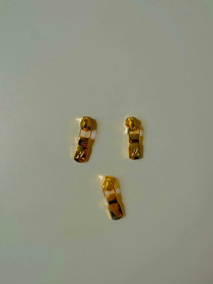 Fashion Gold LV Zipper Head ,Size #3 For Handmade Bags