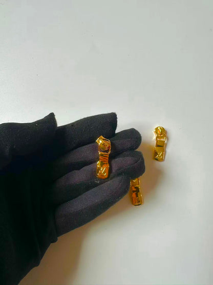 Fashion Gold LV Zipper Head ,Size #3 For Handmade Bags