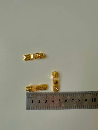 Fashion Gold LV Zipper Head ,Size #3 For Handmade Bags