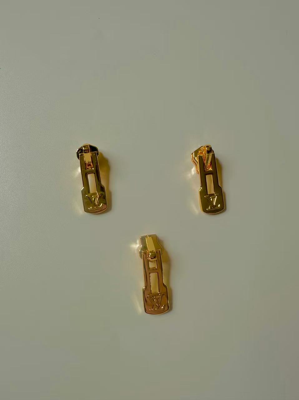 Fashion Sliver LV Zipper Head ,Size #5 For Handmade Bags