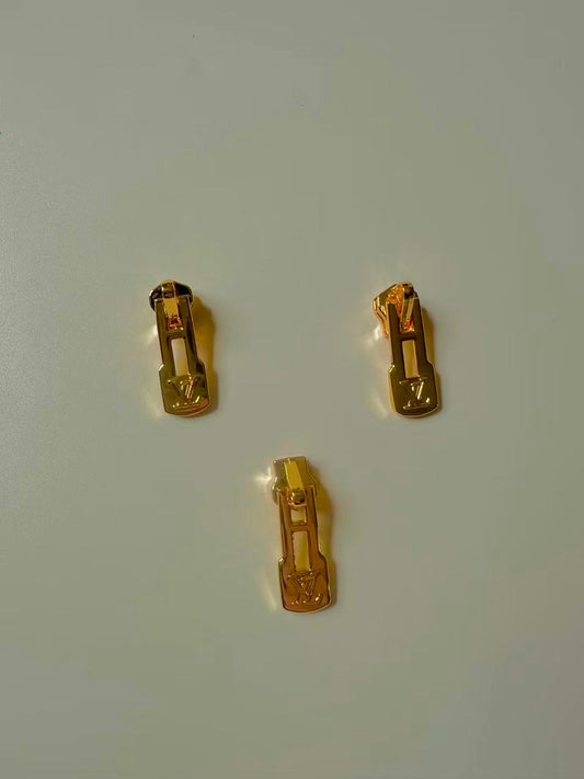 Fashion Sliver LV Zipper Head ,Size #5 For Handmade Bags