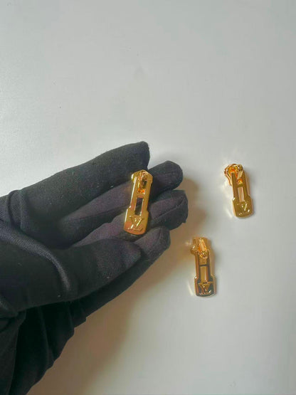 Fashion Sliver LV Zipper Head ,Size #5 For Handmade Bags