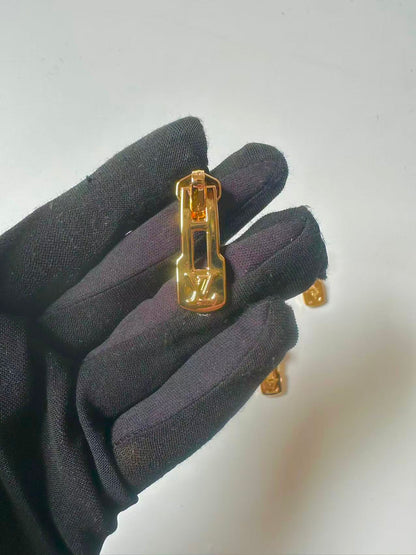 Fashion Sliver LV Zipper Head ,Size #5 For Handmade Bags