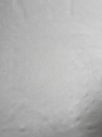 Craft LV Suede Fabric For Handmade Sneaker,Car Upholstery and Apparel By Yard(White)