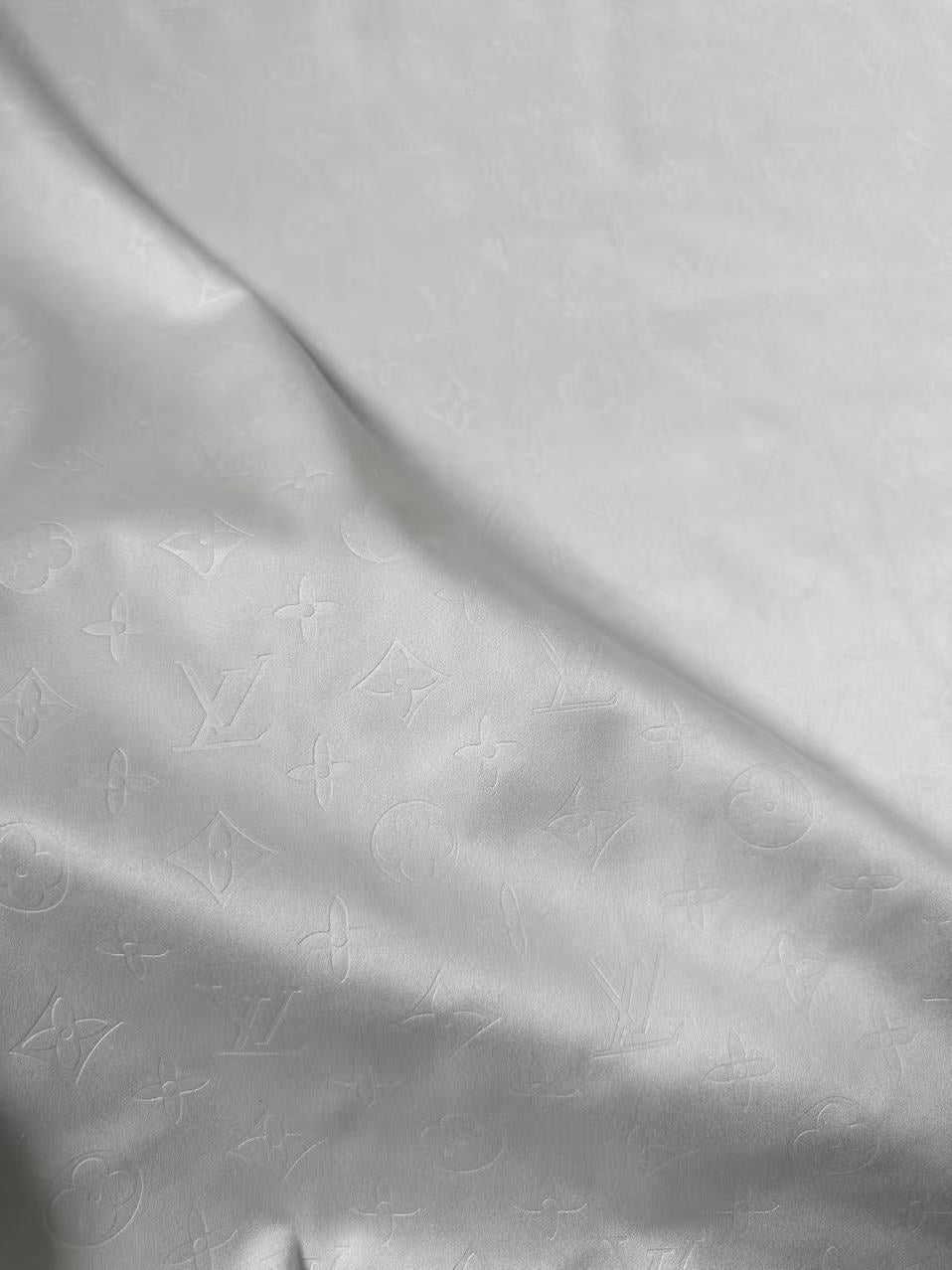 Craft LV Suede Fabric For Handmade Sneaker,Car Upholstery and Apparel By Yard(White)