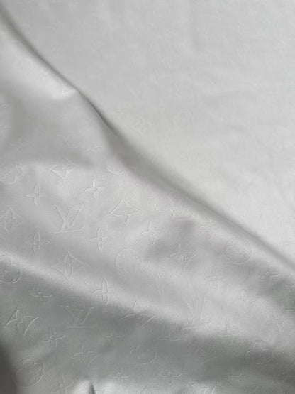 Craft LV Suede Fabric For Handmade Sneaker,Car Upholstery and Apparel By Yard(White)