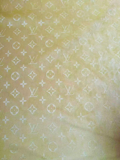 Craft LV Suede Fabric For Handmade Sneaker,Car Upholstery and Apparel By Yard(Tan)