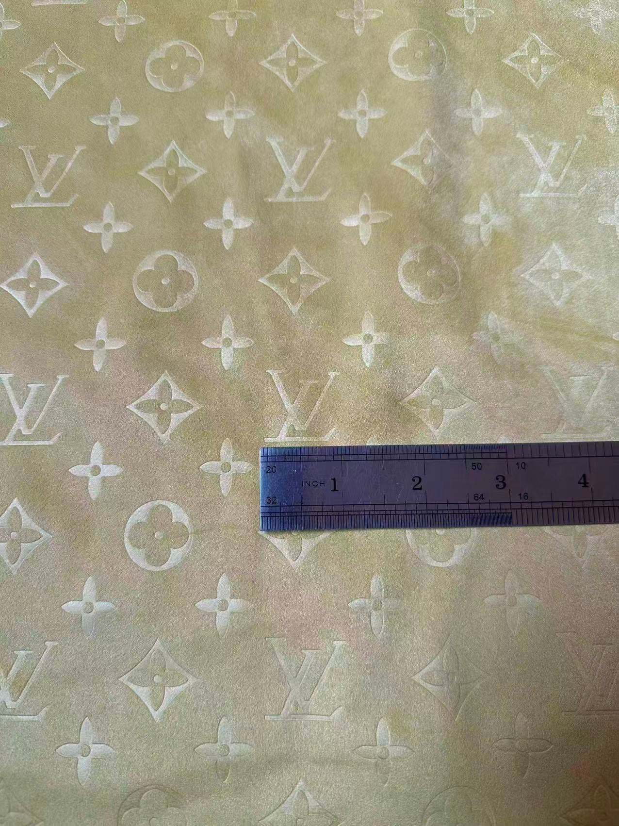 Craft LV Suede Fabric For Handmade Sneaker,Car Upholstery and Apparel By Yard(Tan)