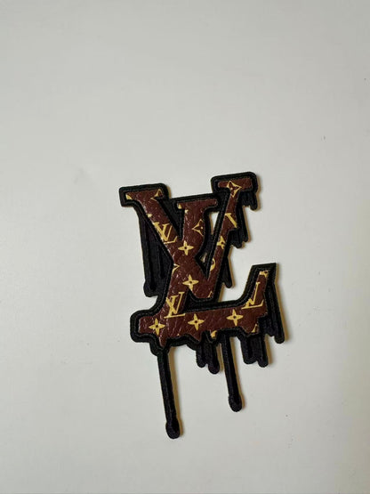 Craft Embroidery LV LOVE Jacquard Patches For Customized Apparel
