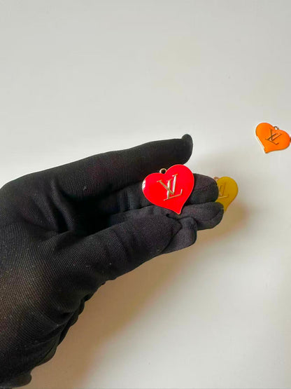 Craft 30MM LOVE LV Metal Pendant Accessory For Handmade DIY Goods