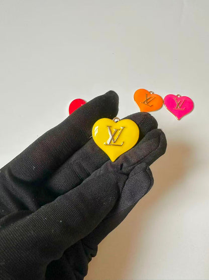 Craft 30MM LOVE LV Metal Pendant Accessory For Handmade DIY Goods
