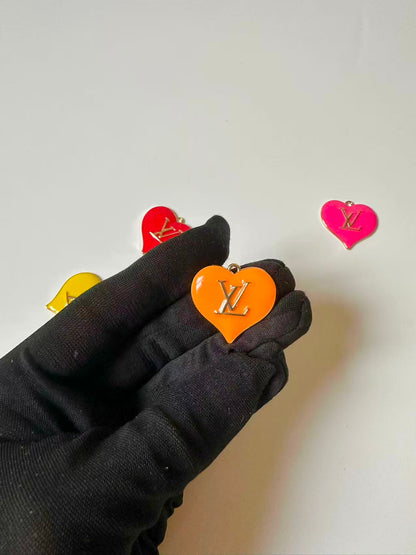 Craft 30MM LOVE LV Metal Pendant Accessory For Handmade DIY Goods