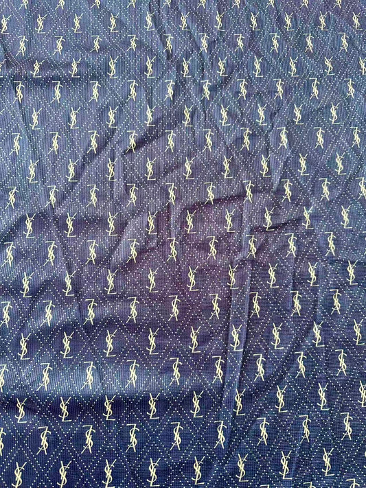 Fashion YSL Cloth Fabric For Handmade Clothing, Apparel Goods By Yard