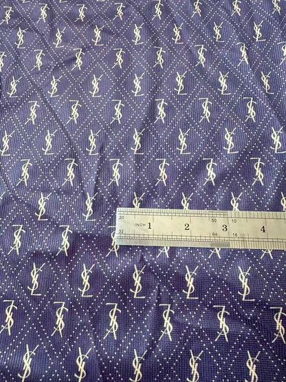 Fashion YSL Cloth Fabric For Handmade Clothing, Apparel Goods By Yard