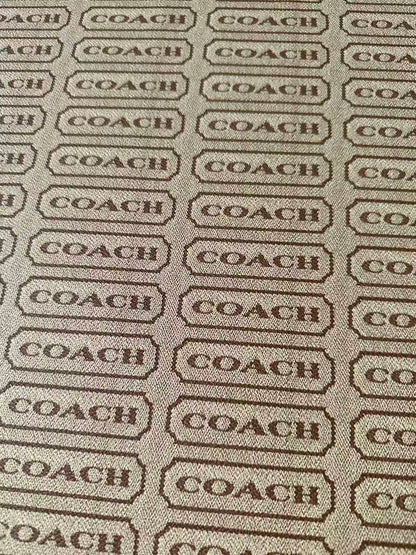 Classic Coach Leather Fabric For Handmade Handicraft By Yards