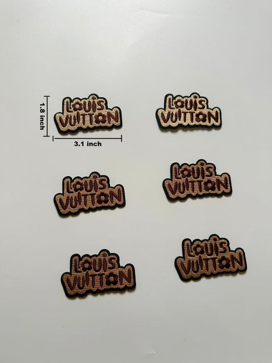 Craft Embroidery Louis Vuitton Jacquard Patches For Customized Apparel