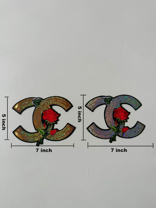 Craft Gucci Embroidery Sequins Patches For Handmade Apparel