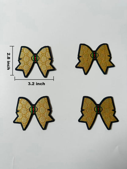 Craft Embroidery Gucci Jacquard Patches For Customized Clothing
