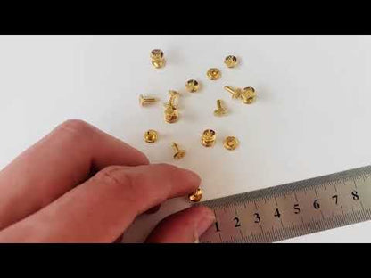 Craft 7x6MM Gold LV Nail For Handmade Handicraft Goods