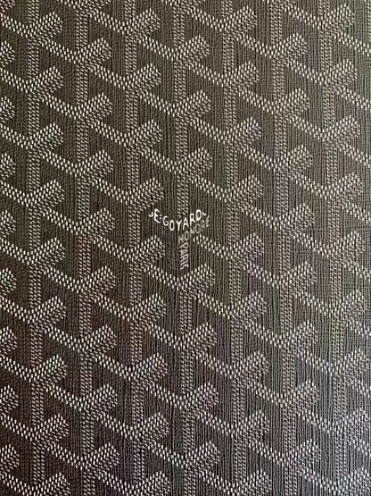 Classic  Leather Fabric , Handmade Shoes Leather, Hand-made Bags Fabric,Handicraft Leather Fabric By Yard (Black)