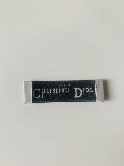 Classic Dior Label For Handmade Goods