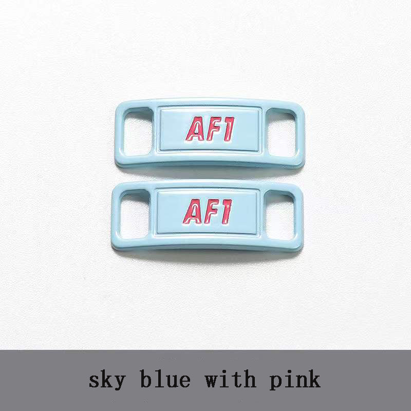 Fashion Nike Air Force 1 AF1 Metal Shoes Buckle Accessories For Customized Shoes ,DIY Handade Sneakers Material