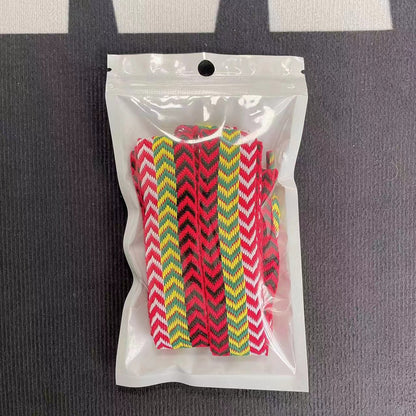 Fashion 1.5cm Shoelace For Handmade Shoes ,DIY  Handicraft Sneakers By Pairs