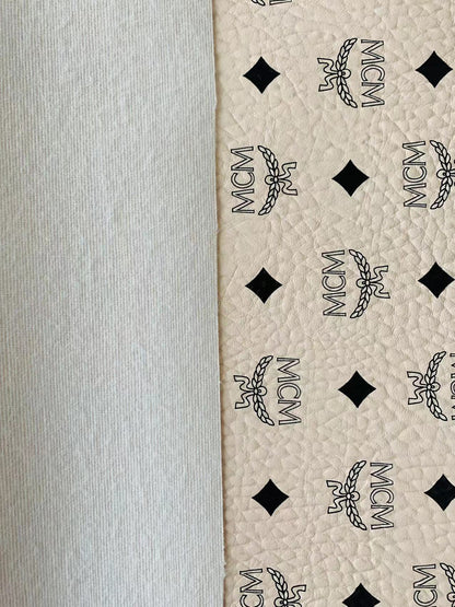 Classic Off-White Color Leather Case Fabric,Handmade Bag Fabric,Hand-made Shoes Fabric By Yards