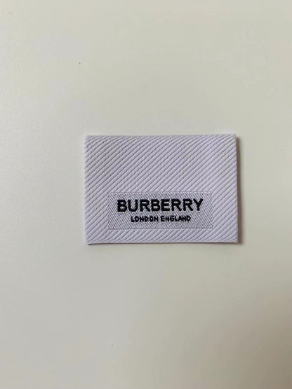 New Fashion  Burberry Label Tag For Handmade Goods