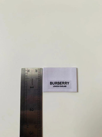 New Fashion  Burberry Label Tag For Handmade Goods